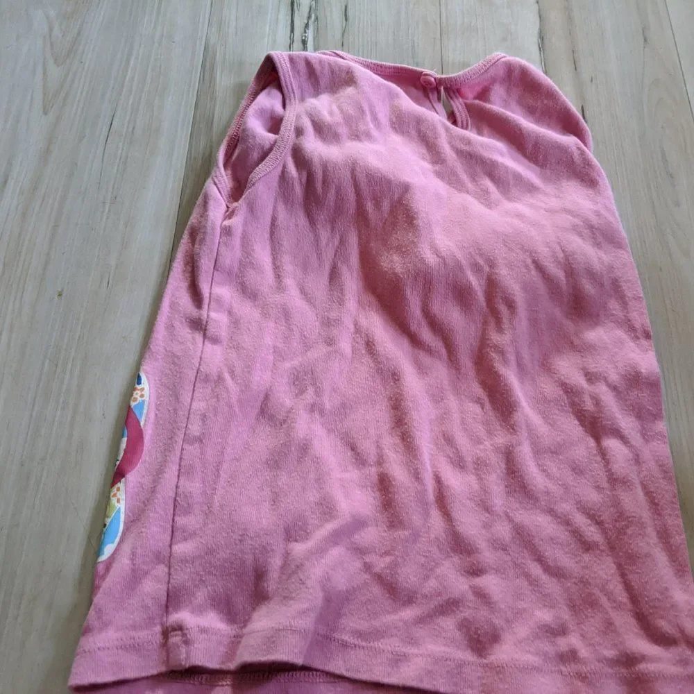 Gymboree Girl’s‎ Tank Top Pink Sleeveless Shirt Fli